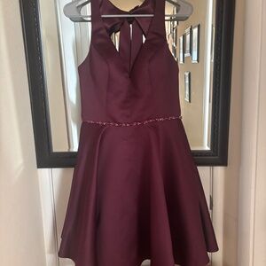 Morilee satin formal cocktail dress NWT